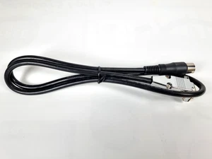 Vintage DIN 8-Pin Male to DB9 Serial Cable – RS232 Data Lead Industrial AV - Afbeelding 1 van 6