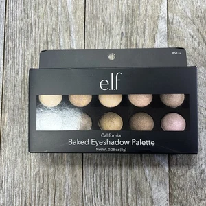 E.L.F. Baked Eyeshadow Palette #85132 CALIFORNIA ~ 10 Shades - Picture 1 of 3