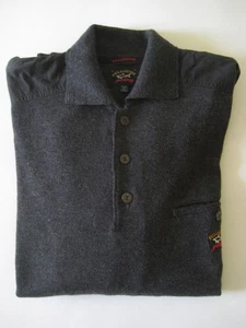 Paul & Shark Yachting Gr. XL grau anthrazit Herrenpullover Langarm Troyer Wolle - Bild 1 von 5