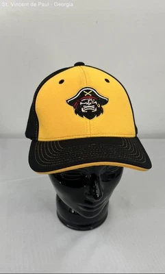 Sombrero ajustado Pacific Headwear Bradenton Marauders amarillo/negro para hombre 7 3/8-8 L-XL Foto 1 de 4