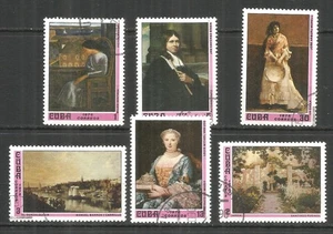 Karibik 1976 Jahrgang, gebrauchte Briefmarken Malerei Kunst - Bild 1 von 1