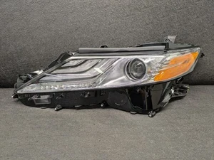 AFTERMARKET 2018-2020 TOYOTA CAMRY LEFT HEADLIGHT LED CHROME DRIVER SIDE - Picture 1 of 21
