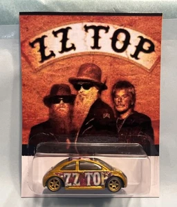 "Custom"Matchbox Gold Challenge Vw Beetle Concept, ZZ Top Famous Roc Real Riders - Picture 1 of 12