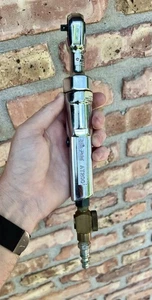 Blue Point by Snap On AT200 1/4 Drive Pneumatic Air Ratchet W/ Brass Flow Valve - Bild 1 von 17