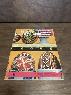 Happy Holidays Irving Berlin's Greatest Hits Easy Sheet Music 19 Songs (1976) - Image 1 of 4