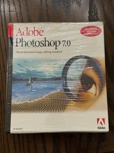 Adobe Photoshop 7.0 Windows version éducation boîte ouverte avec tous les documents et le code - Photo 1/3