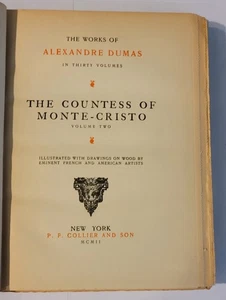 Antike Kopie Die Gräfin von Monte-Cristo von Alexandre Dumas 1902 - Bild 1 von 7