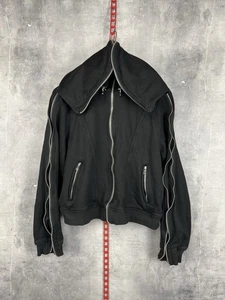 SrrySora Ziperior Zip Up Hoodie With Removable Hood - Size S - Picture 1 of 14