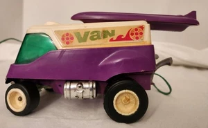 vintage 1970 REMCO BUGGY WHEELIES VAN TOY ( only works in reverse) see photos - Picture 1 of 11