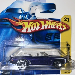 Hot Wheels 2006 #021 First Editions #21/38 '69 Camaro Purple White - Picture 1 of 5