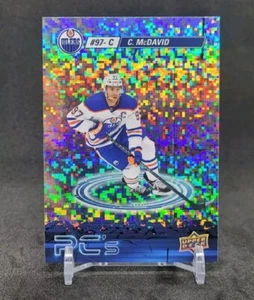 2023-24 Upper Deck Series 2 #PC-11 Connor McDavid PC’s Sparkle Parallel Oilers - Picture 1 of 2