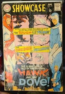 (1968) DC SHOWCASE #75 ¡PRIMERAprimera aparición HALCÓN Y PALOMA! ¡Arte de Steve Ditko! - Imagen 1 de 2