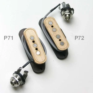 3 und 4 Saiten Holz Zigarrenbox Pickup mit Klinke P71 P72 - Bild 1 von 3