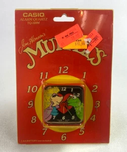 The Muppets Casio Quartz Travel Alarm Clock NIB 1988 - Picture 1 of 2