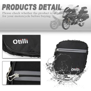 NEW Motorcycle Crash Bar Bags For BMW K1600GT/GTL R1200RT Frame Bag Storage Bags - Picture 1 of 6