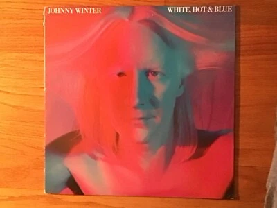 Johnny Winter-White, Hot & Blue/1977 CBS Sony Japan Lp Record, EX!! - Image 1 of 4