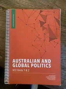 Australian and Global Politics VCE units 1&2 textbook - Picture 1 of 2