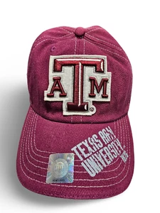 NCAA Texas A&M AGGIES Universidad Ajustable Béisbol Papá Sombrero Gorra Color Marrón - Imagen 1 de 4