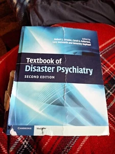 Textbook of Disaster Psychiatry Damaged Spine / Cover Cheap Reference Book - Picture 1 of 7