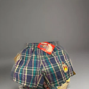 Vintage 1991 Looney Tunes Boxers Sleep Shorts TAZ MARVIN Bugs KIDS RARE* - Picture 1 of 19