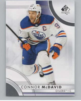 2023-24 SP Authentic #1 Connor McDavid  Edmonton Oilers V99816 - Image 1 of 3