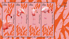 Guyana - 2014 - Rosa Flamingos - 4er Blatt - neuwertig
