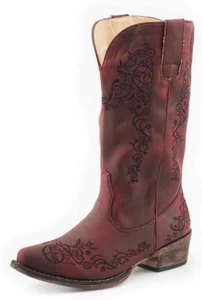 Botas Roper Western para mujer Judith 12" caña roja talla 9 - Imagen 1 de 1