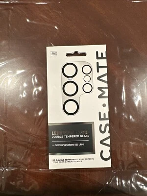 Case-Mate Lens Protector Double Tempered Glass for Samsung Galaxy S23 Ultra - Image 1 of 2