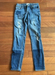 Hudson Kids Girls Jeans Distressed Sz 12 ST1525 - Picture 1 of 5