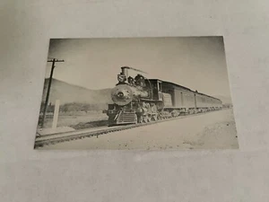 Santa Fe "The California Limited" Locomotive Santa Fe Railway Co. Postcard RPPC - Picture 1 of 3