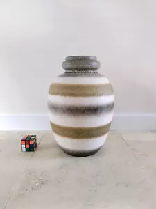 SCHEURICH Keramik West Germany große Midcentury Keramik 17" Vase 236-42 - Bild 1 von 17