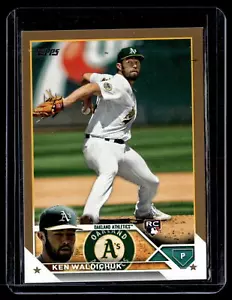 2023 Topps Ken Waldichuk #340 RC Rookie Gold /2023 - Foto 1 di 2
