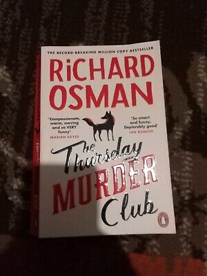 The Thursday Murder Club Book Richard Osman • 6.18£