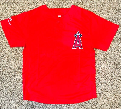 Camisa Jersey Albert Pujols 5 Los Angeles Angels (Juventude / Infantil Tamanho XL) SGA - Imagem 1 de 2