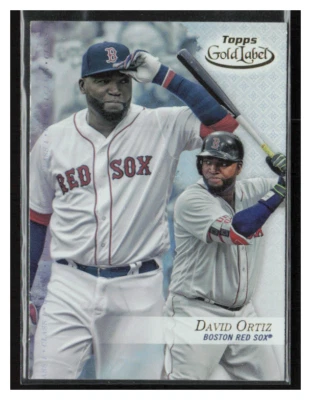 2017 Topps Gold Label #72 David Ortiz - Image 1 of 2