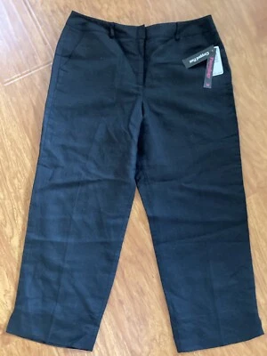 🎄Pantology 九分裤亚麻混纺 10 码 — 第 1/4 张图片