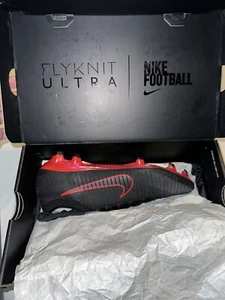 Brand New Nike Mercurial Vapor Flyknit Ultra FG Red Size 9.5 US - Picture 1 of 10