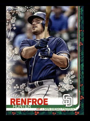 2019 Topps Holiday #HW13 Hunter Renfroe San Diego Padres - Image 1 of 2