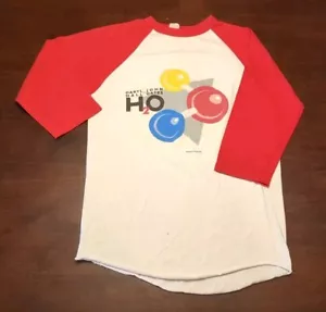 Vintage 1983 DARYL HALL JOHN OATES H2O Tour 1983 3/4 Sleeve Baseball Shirt - Picture 1 of 8