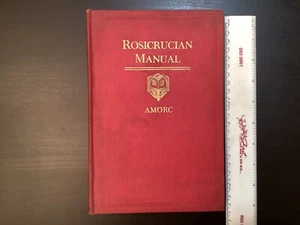Rosicrucian Manual Vol. 8 6th Edition 1934 HB Illustrated Occult Symbols - Bild 1 von 23