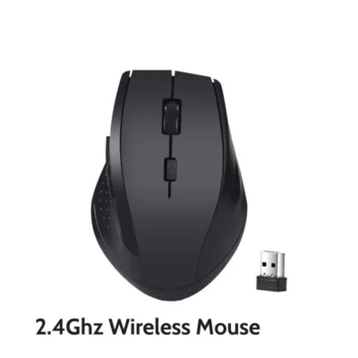 2.4Ghz Wireless Mouse Gamer for PC With USB Receiver for Windows 7/2000/XP/Vista - Image 1 of 4