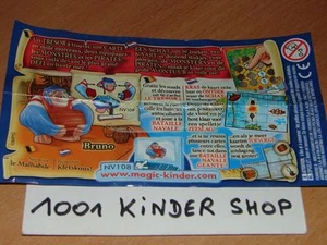 KINDER NV108 NV 108 MONSTERS & PIRATES BPZ BE BNL BELGIUM - Photo 1/1