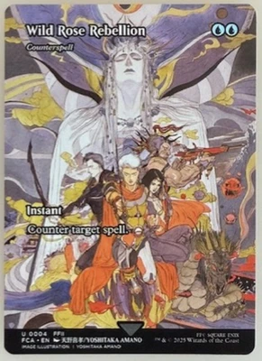 Wild Rose Rebellion - Counterspell (Showcase) Foil FF: Through the Ages... NM - Image 1 of 2