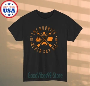Película The Goonies Never Say Die para hombre negra talla S-5XL - Imagen 1 de 1