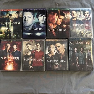 Supernatural Seasons 1 Through 9 DVD Missing Season 8 - Picture 1 of 2