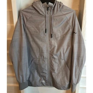IM Imperial Motion WELDERGHOST REFLECTIVE JACKET Hooded Windbreaker Size Small - Picture 1 of 9