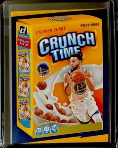 2020-21 Panini Donruss Crunch Time Press Proof Stephen Curry #10 - Picture 1 of 2