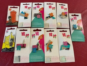 Lot Of 11 London 2012 Olympics Pin - London Landmark, Mascot - New On Card - Picture 1 of 7