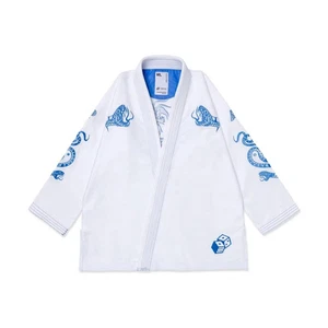 Albino and Preto Year of the Dragon BJJ Gi: BJJ Kimono + Free Tarrif Postage - Picture 1 of 12