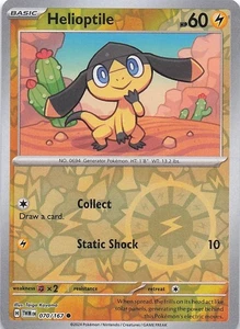 Helioptile SV06: Twilight Masquerade 070/167- NM - Reverse Holo - Picture 1 of 2